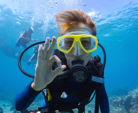 Nurkowanie intro w Marsa Alam